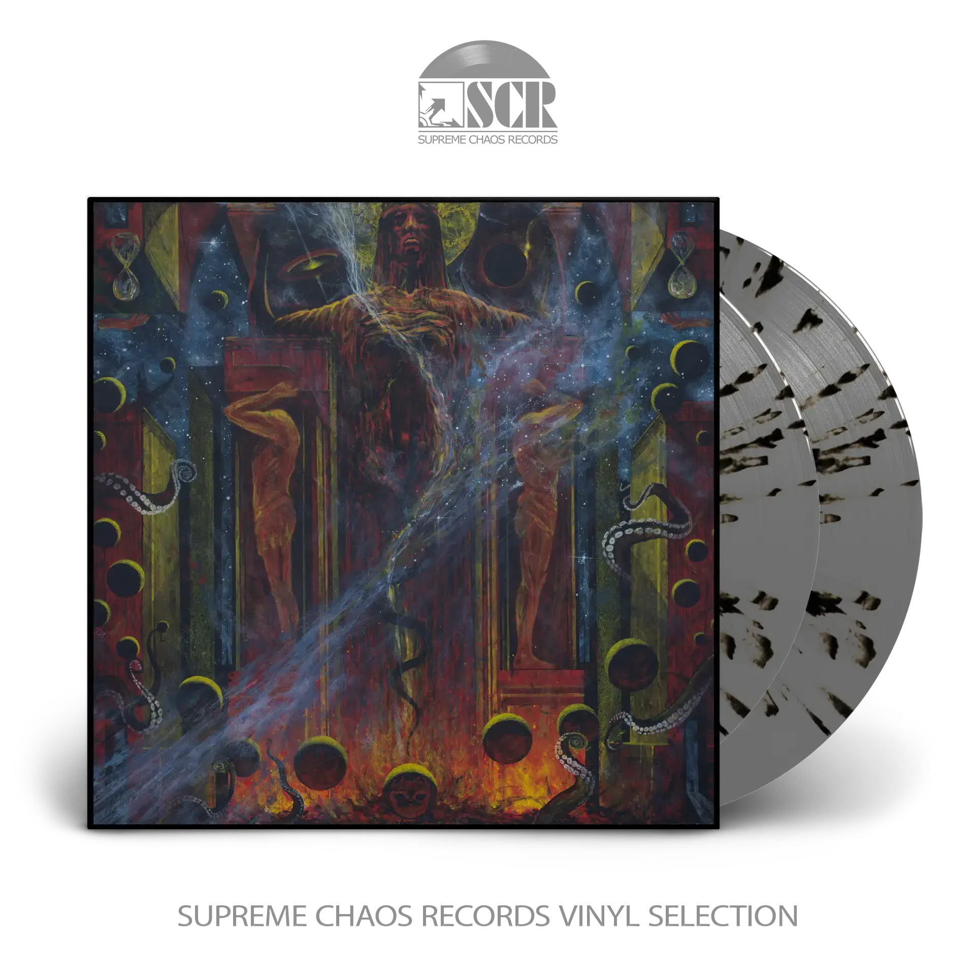 SOULBURN · Quantifying Cosmic Doom | GREY/BLACK SPLATTER 2LP (Death Metal Vinyl)