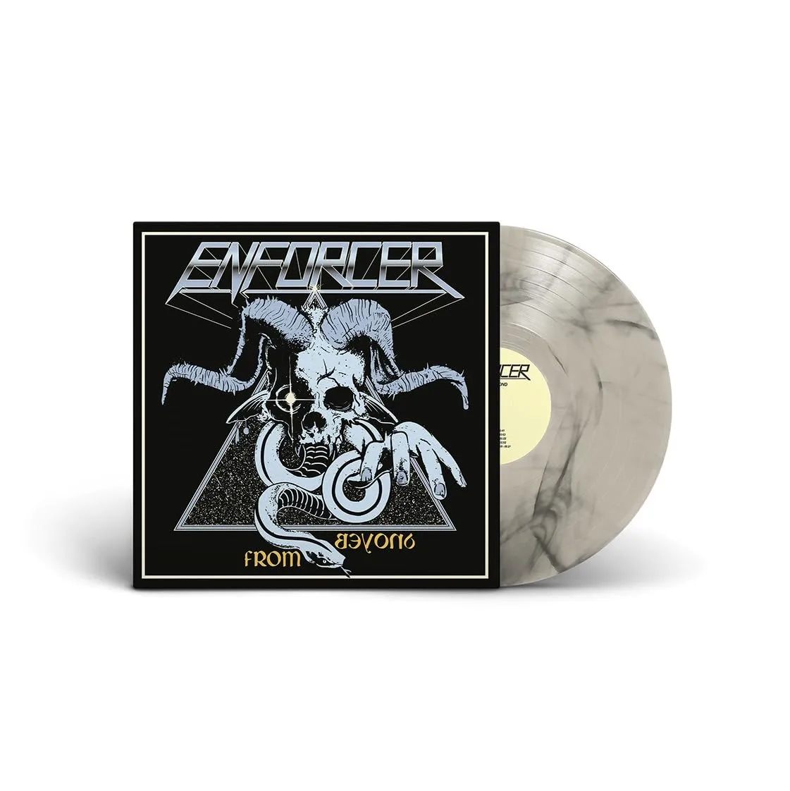 ENFORCER · From Beyond | SMOKE NATURE/BLACK LP (Heavy Metal Vinyl) · Picture 2