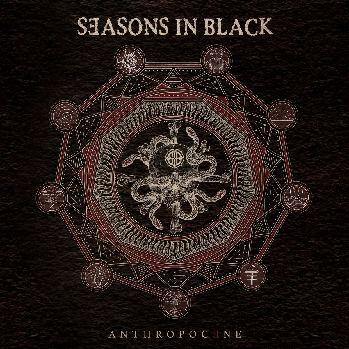 SEASONS IN BLACK · Anthropocene | BLACK LP (Death Metal Vinyl) · Picture 1