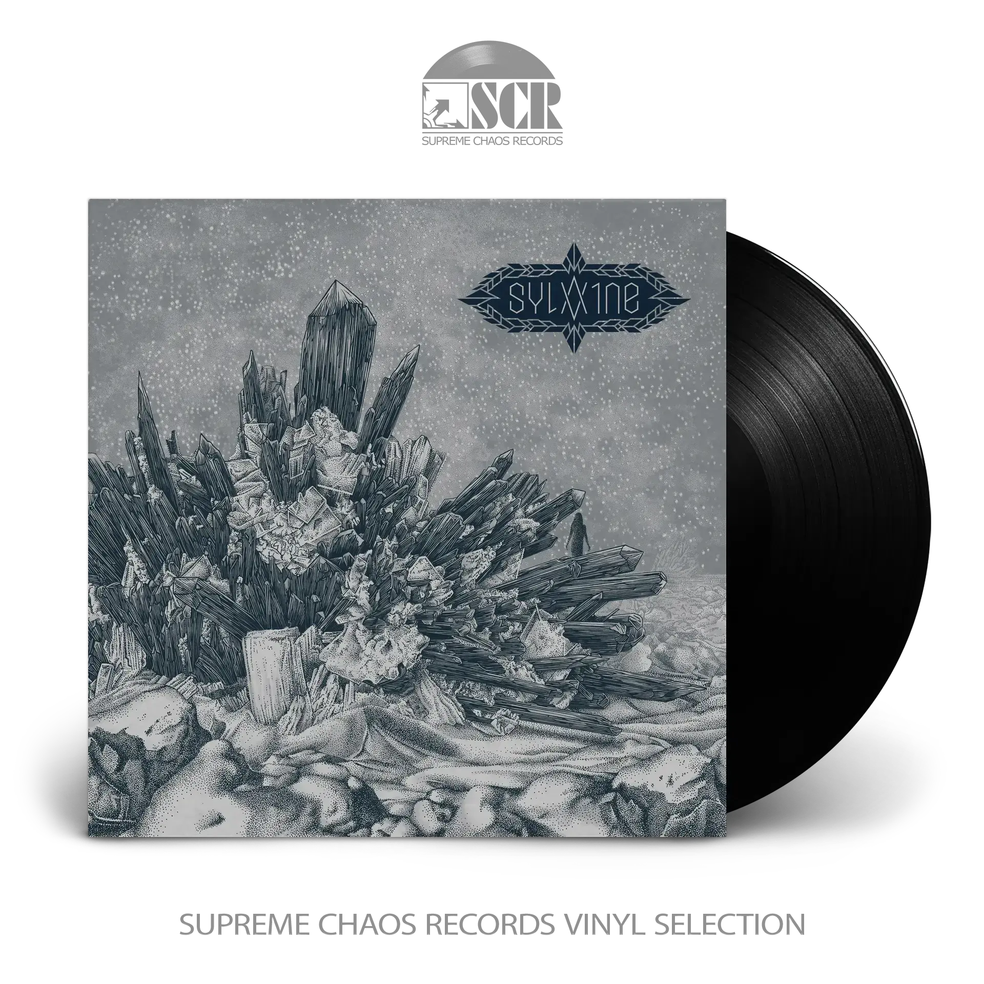 SYLVAINE · Atoms Aligned, Coming Undone | BLACK LP (Post Metal/Black Metal Vinyl)