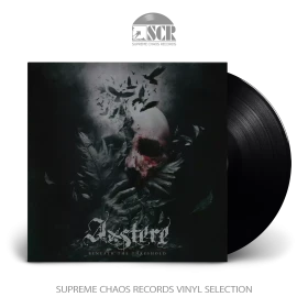 AUSTERE · Beneath The Threshold | BLACK LP (Black Metal Vinyl)