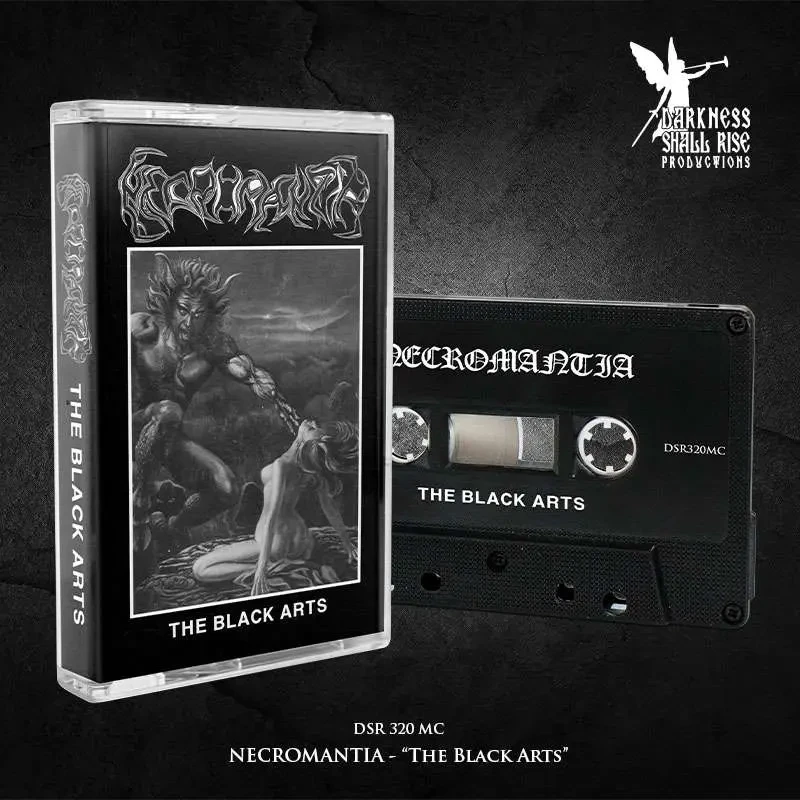 NECROMANTIA · The Black Arts | BLACK TAPE (Black Metal Tapes)