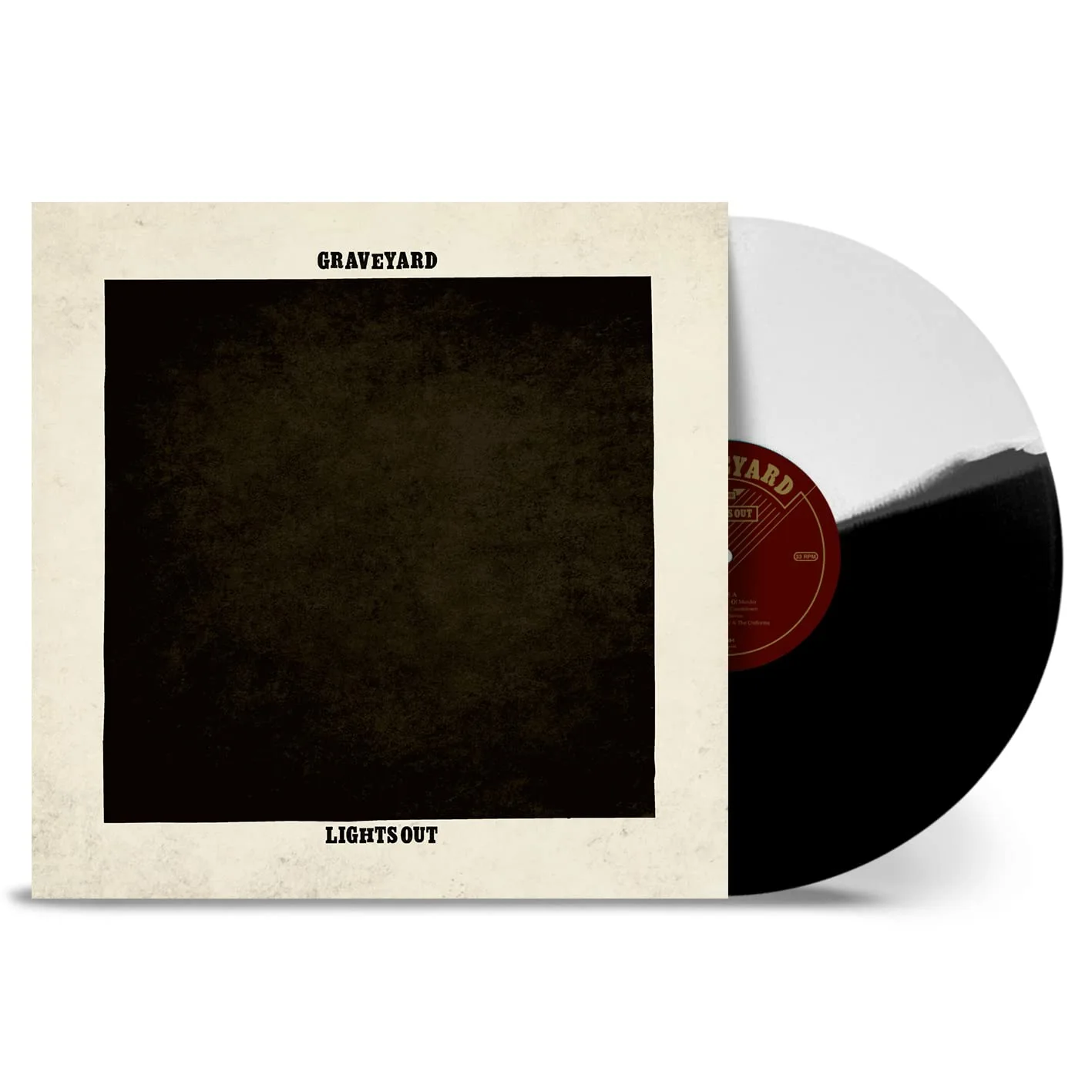 GRAVEYARD - Lights Out [BLACK/WHITE LP] (Hard Rock Vinyl) · Picture 2