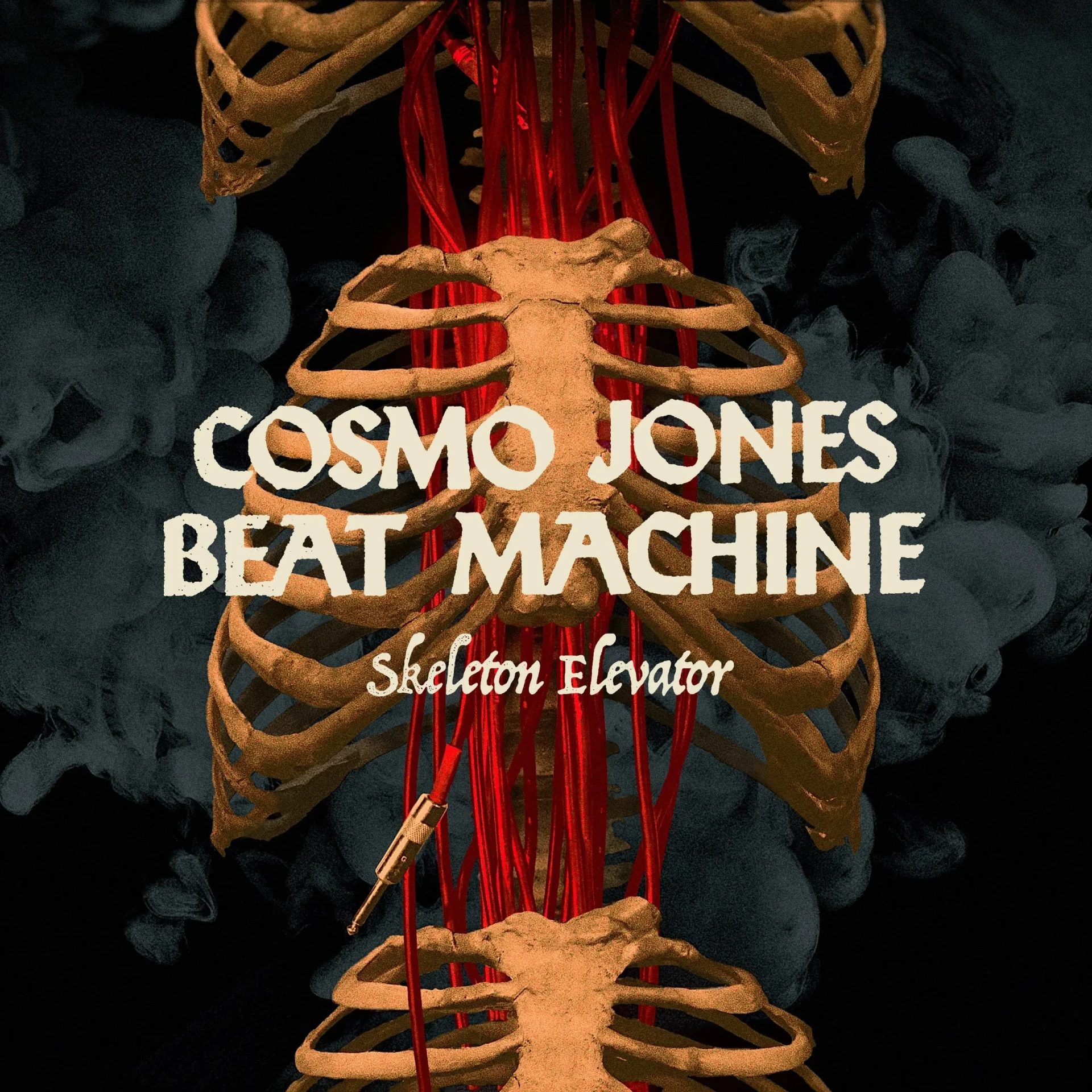 COSMO JONES BEAT MACHINE · Skeleton Elevator | BLACK LP (Rock Vinyl) · Picture 1