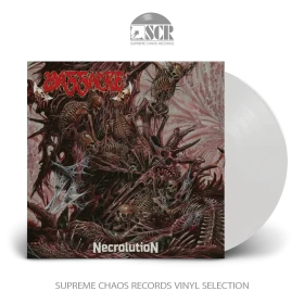 MASSACRE · Necrolution | WHITE LP (Death Metal Vinyl)