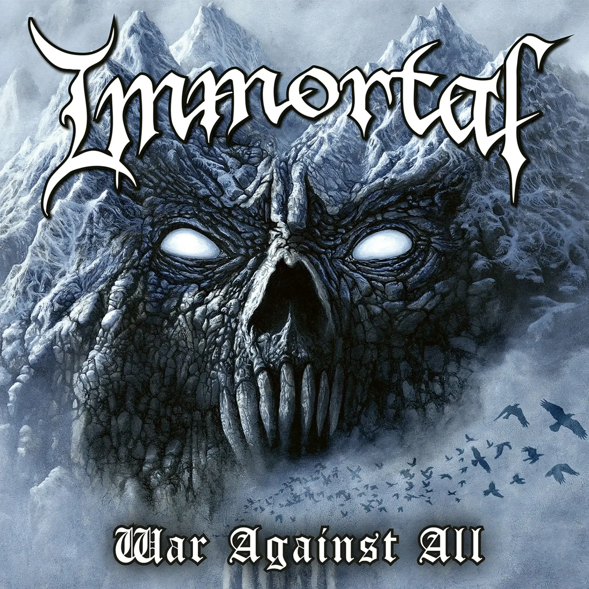 IMMORTAL · War Against All | SILVER LP (Black Metal Vinyl) · Picture 1