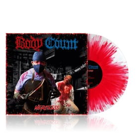 BODY COUNT · Merciless | CLEAR/RED SPLATTER LP (Crossover/Hardcore Vinyl)