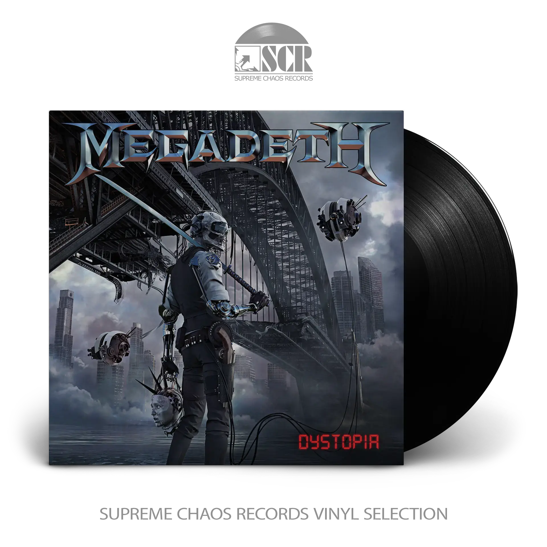 MEGADETH · Dystopia | BLACK LP (Thrash Metal Vinyl)