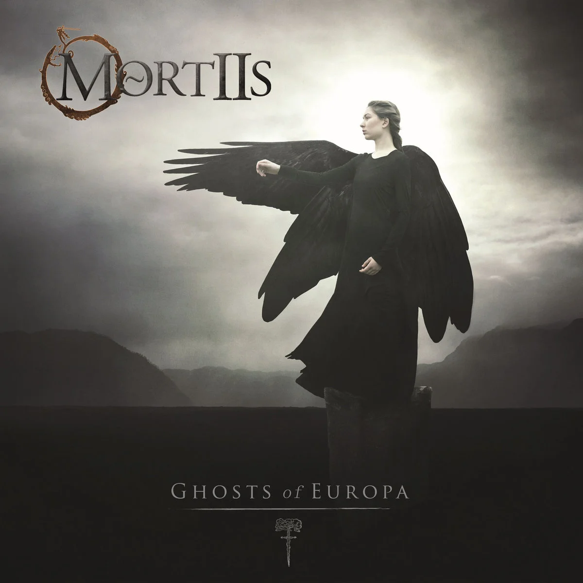 MORTIIS · Ghosts Of Europa | SMOKE MARBLE LP (Electronic/Industrial/Rock Vinyl) · Picture 1