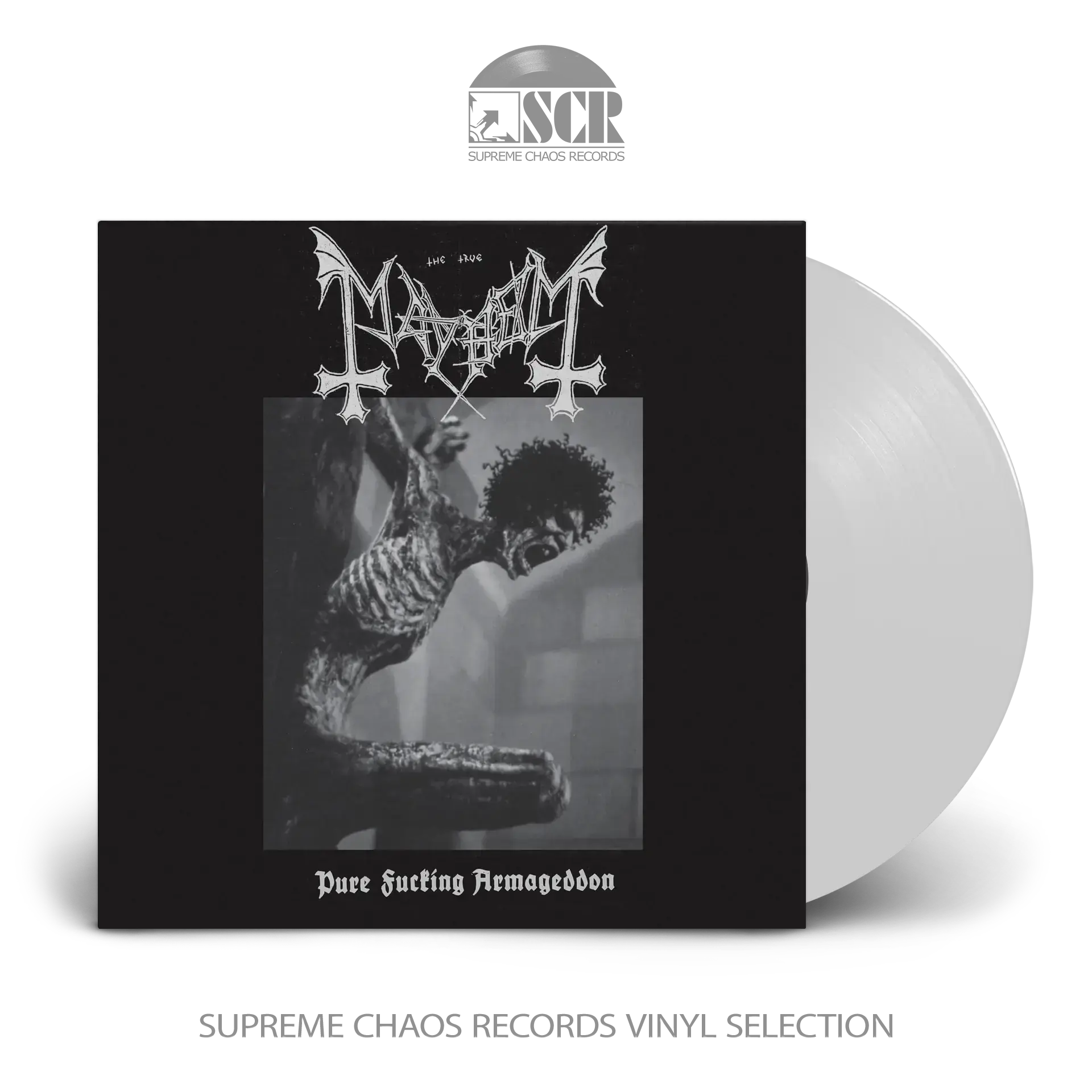 MAYHEM - PFA Demo · WHITE LP (Black Metal Vinyl)
