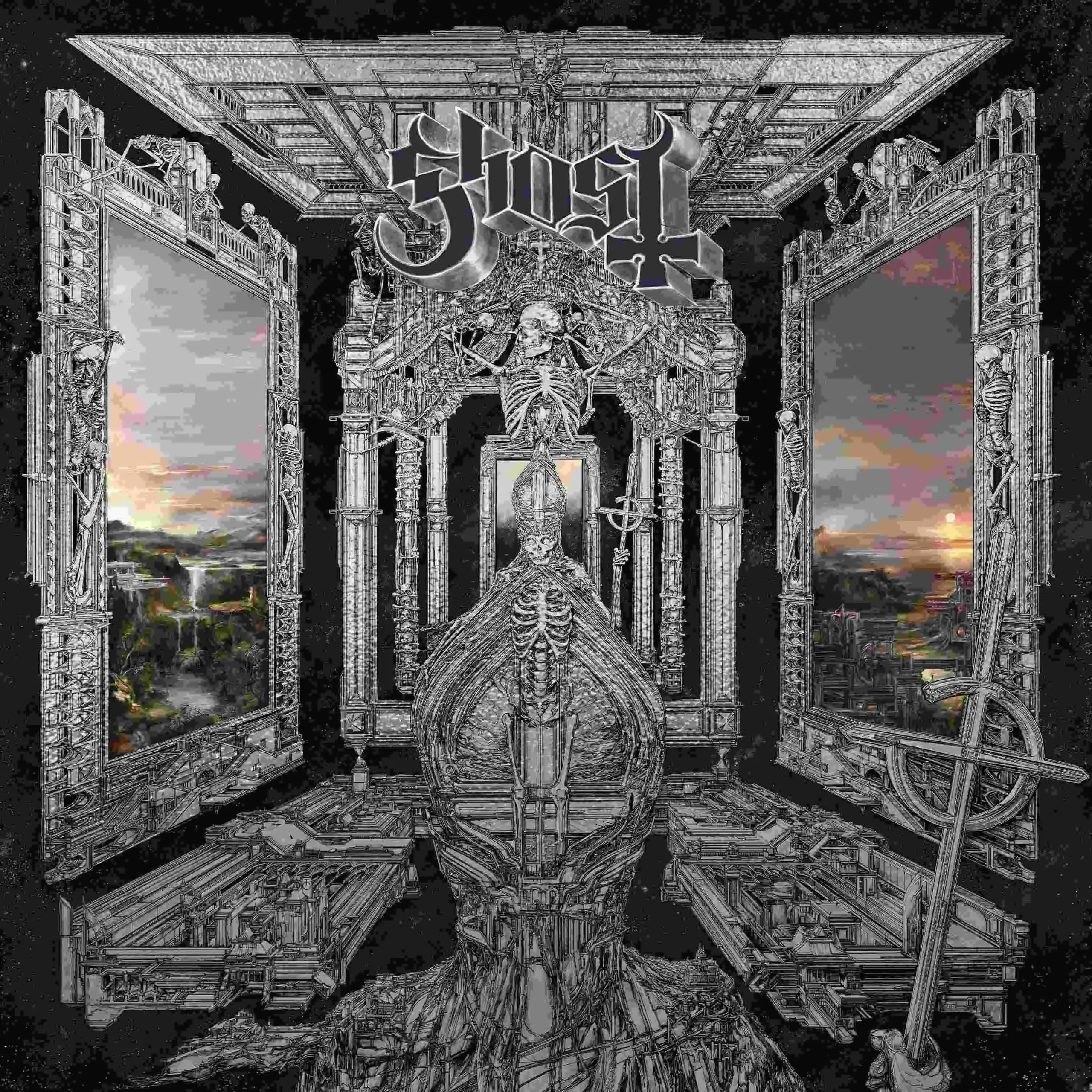 GHOST - Skeletá · BLACK LP 1