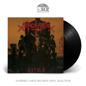 SARCOFAGO · Inri | BLACK LP (Death Metal/Thrash Metal Vinyl)
