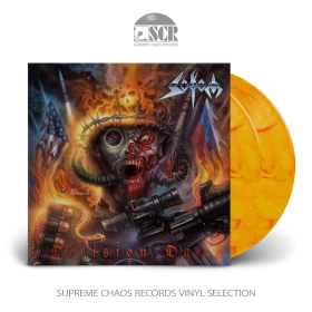 SODOM · Decision Day | YELLOW/RED MARBLED 2LP (Thrash Metal Vinyl)