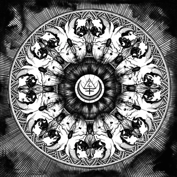 SANGHARSHA / BLANK · Split | WHITE LP (Sludge Vinyl) · Picture 1