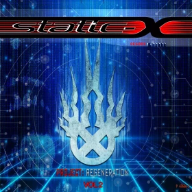 STATIC-X · Project Regeneration Vol. 2 | RED/BLACK MARBLED LP (Alternative Metal Vinyl) · Picture 1