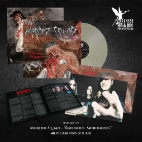 MURDER SQUAD · Ravenous Murderous | CLEAR LP (Death Metal Vinyl) · Picture 2