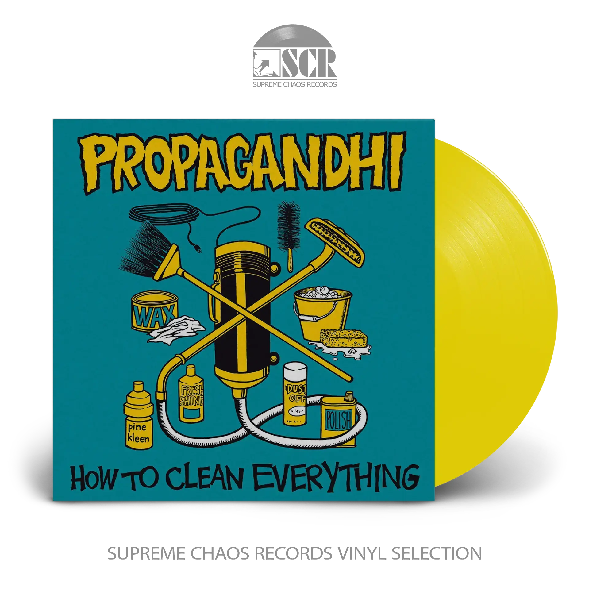 PROPAGANDHI · How To Clean Everything | YELLOW LP (Punk Rock Vinyl)