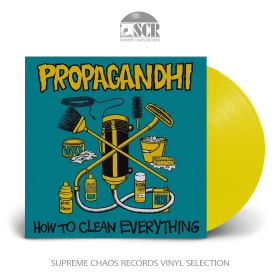 PROPAGANDHI · How To Clean Everything | YELLOW LP (Punk Rock Vinyl)