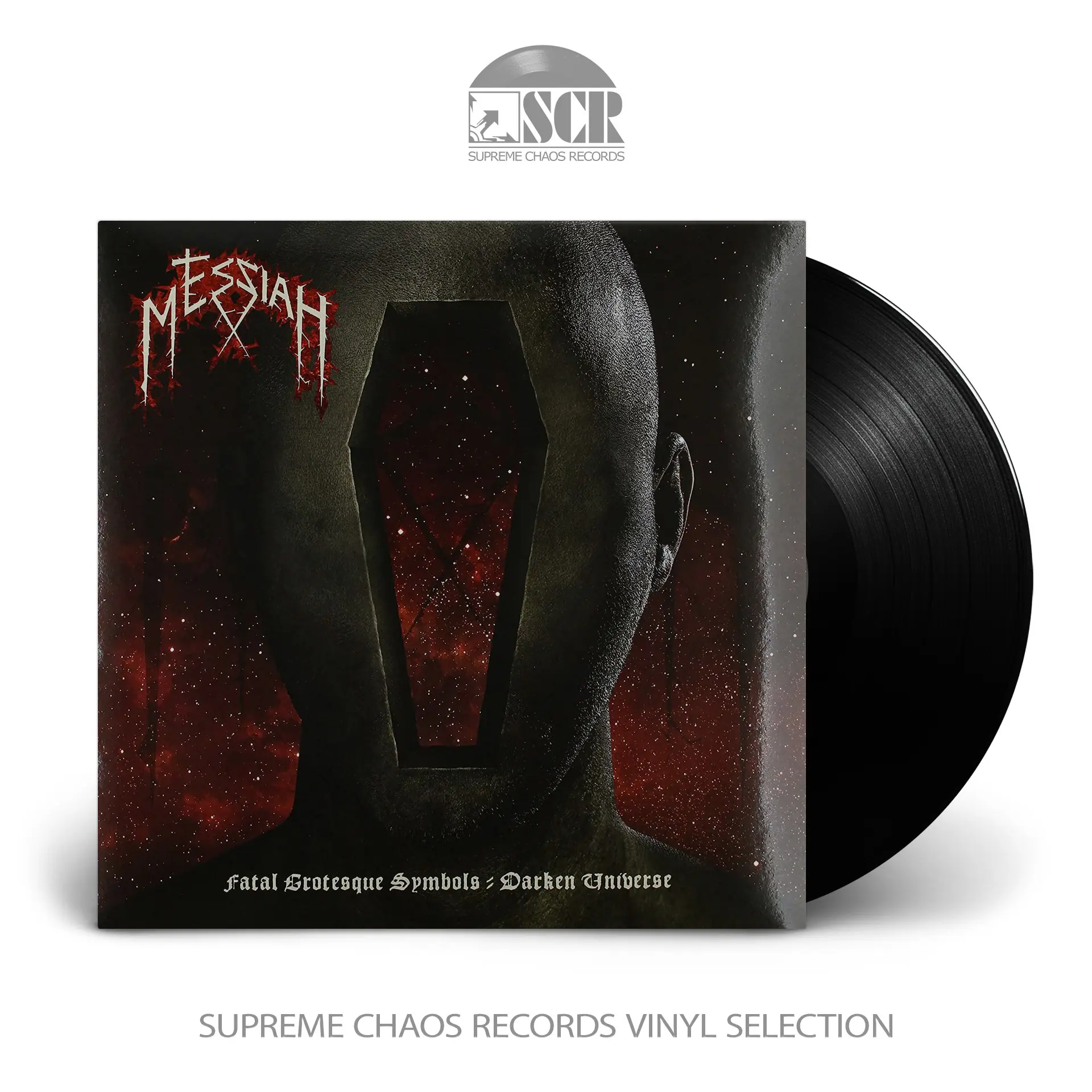 MESSIAH - Fatal Grotesque Symbols - Darken Universe · BLACK MLP (Thrash Metal Vinyl)