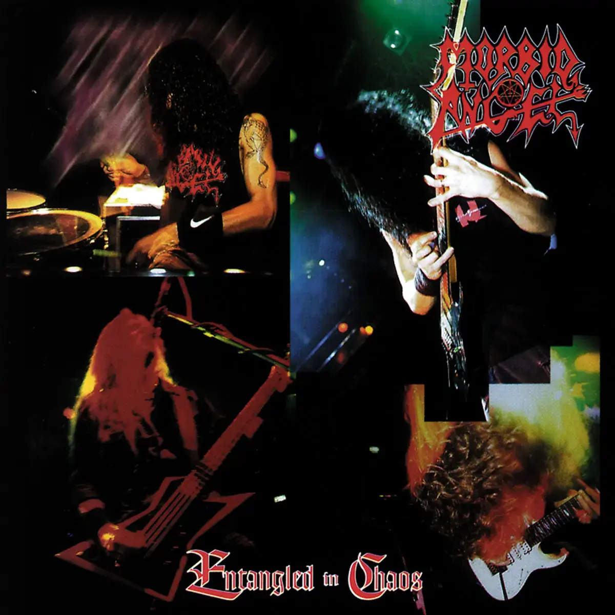 MORBID ANGEL · Entangled In Chaos | BLACK LP (Death Metal Vinyl) · Picture 1