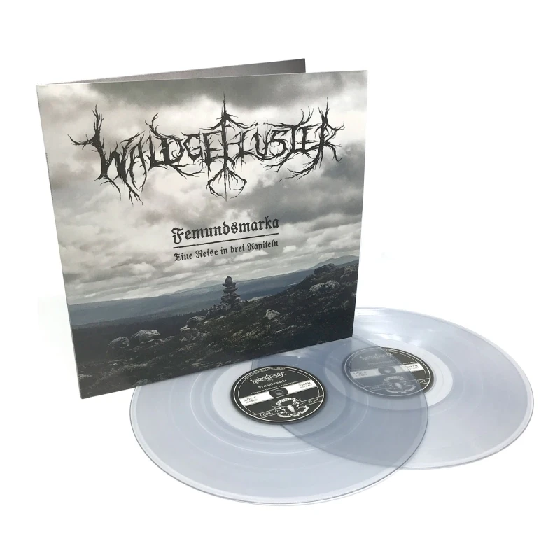 WALDGEFLÜSTER · Femundsmarka | CLEAR 2LP (Black Metal Vinyl) · Picture 2