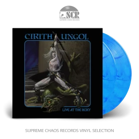 CIRITH UNGOL · Live At The Roxy | LIGHT BLUE MARBLED 2LP+DVD (Doom Metal Vinyl)
