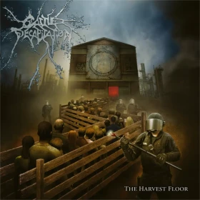 CATTLE DECAPITATION · The Harvest Floor [WHITE/BLACK] | LP (Death Metal Vinyl) · Picture 1