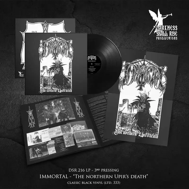 IMMORTAL · The Northern Upir's Death | BLACK LP (Black Metal Vinyl) · Picture 3