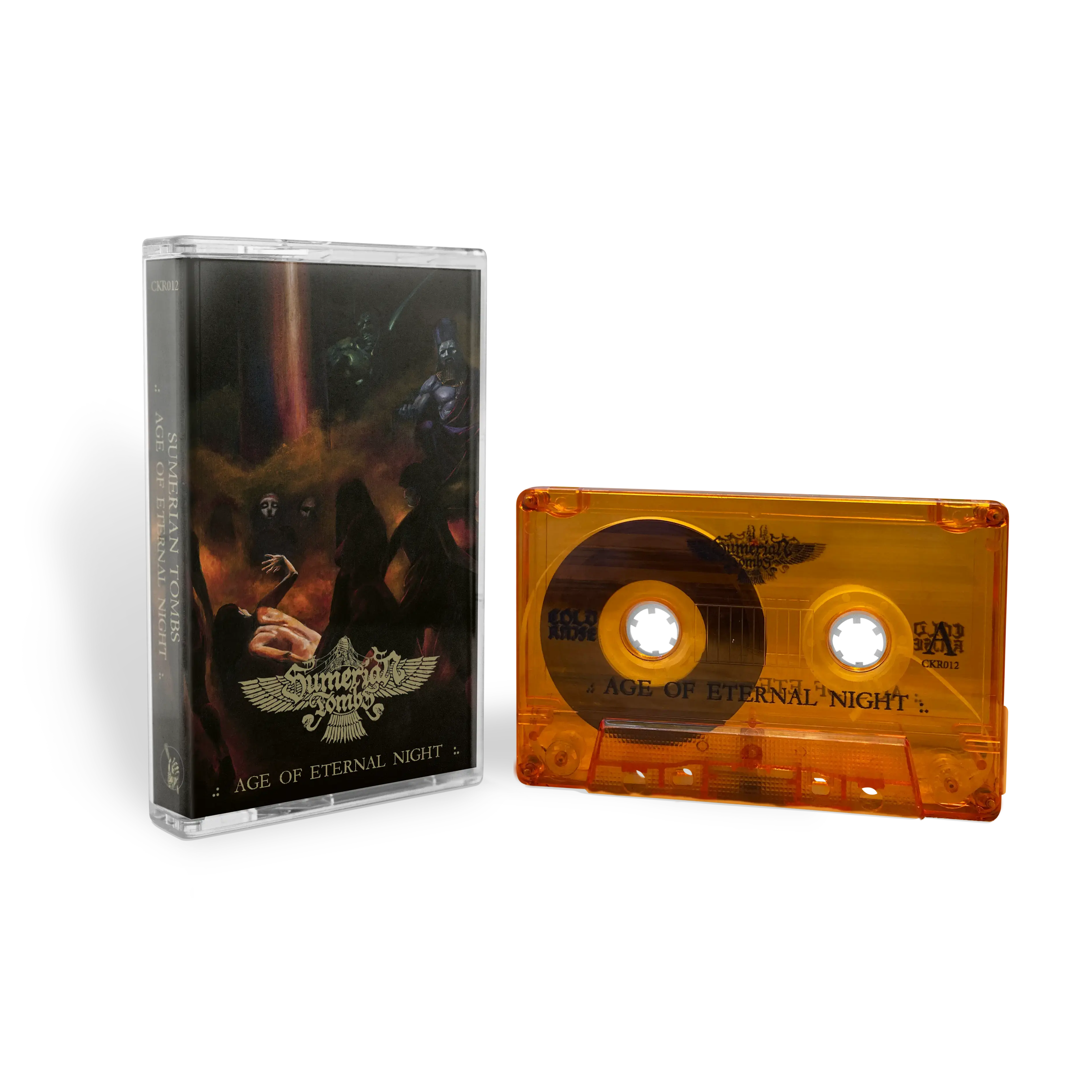 SUMERIAN TOMBS · Age of Eternal Night | ORANGE YELLOW TAPE (Black Metal/Death Metal Tapes)