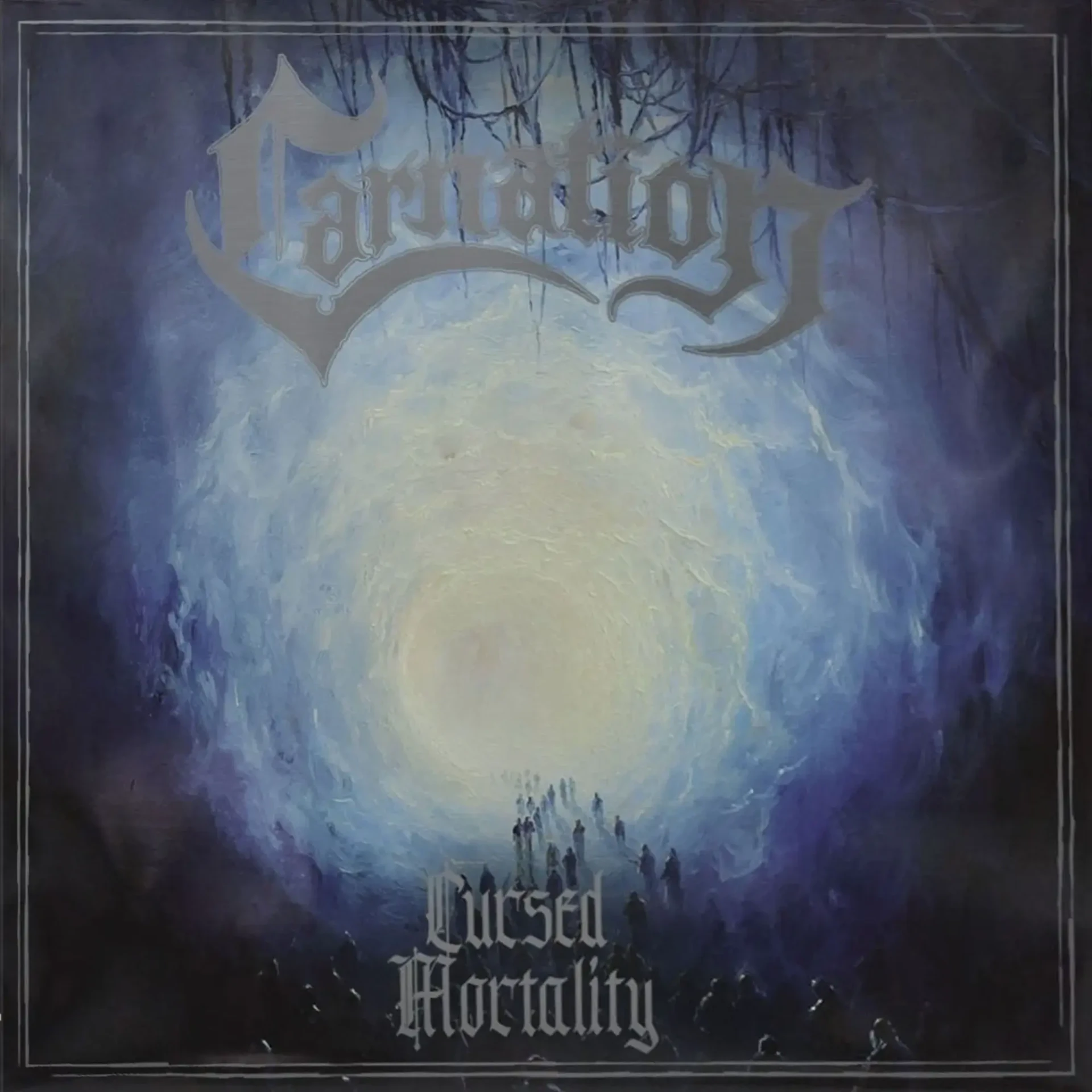 CARNATION · Cursed Mortality | BLACK LP (Death Metal Vinyl) · Picture 1