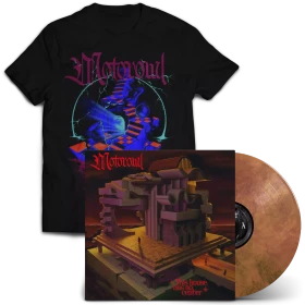 MOTOROWL · This House has no Center | ORANGE/BLACK LP+SHIRT BUNDLE (Doom Rock/Hardrock/Doom Metal Vinyl)