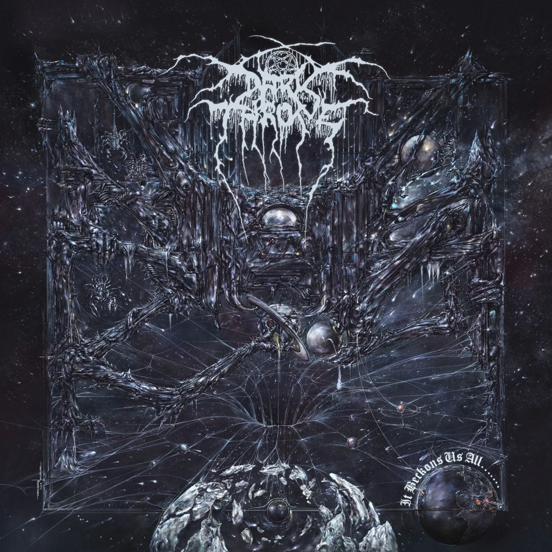 DARKTHRONE · It Beckons Us All - INCORRECT MASTER (B-Stock) | GREY MARBLED LP (Black Metal Vinyl) · Picture 1