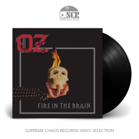 OZ · Fire In The Brain | BLACK LP (Heavy Metal Vinyl)