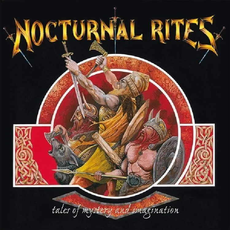 NOCTURNAL RITES - Tales of Mystery and Imagination (Re-Release) [RED 2LP] (Heavy Metal Vinyl) · Picture 1