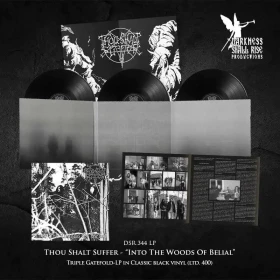 THOU SHALT SUFFER · Into The Woods Of Belial | BLACK 3LP (Death Metal Vinyl) · Picture 3