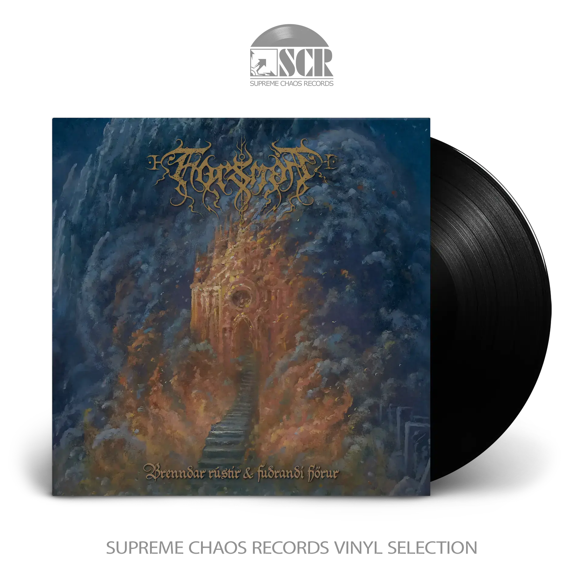 FORSMÁN · Brenndar Rústir og Fuðrandi Fjörur | BLACK LP (Black Metal Vinyl)