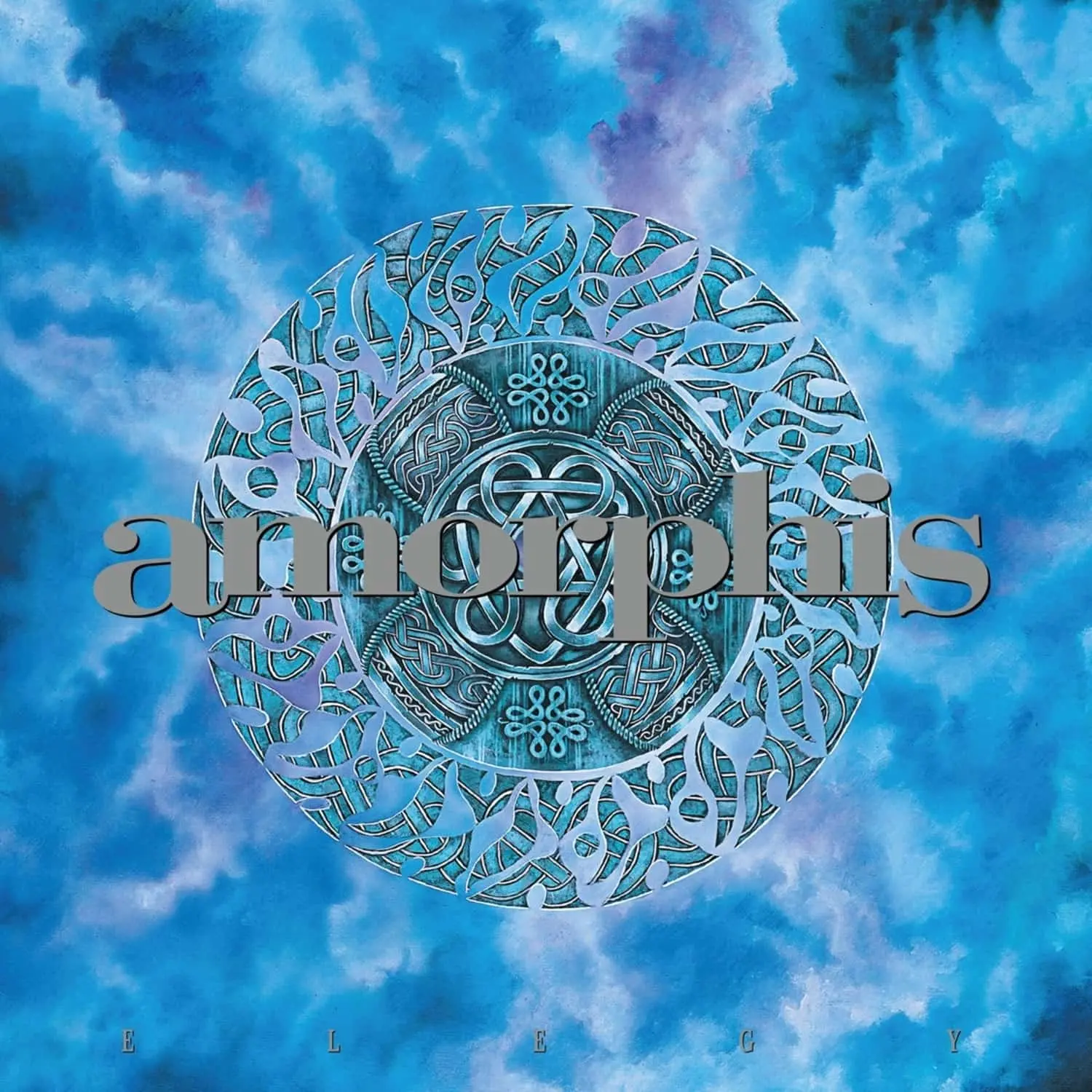 AMORPHIS · Elegy | CYAN BLUE/WHITE GALAXY 2LP (Progressive Metal/Gothic Metal/Melodic Death Metal Vinyl) · Picture 1