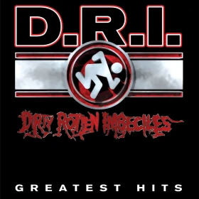 D.R.I. · Greatest Hits | RED/SILVER SPLATTER LP (Thrash Metal Vinyl) · Picture 1