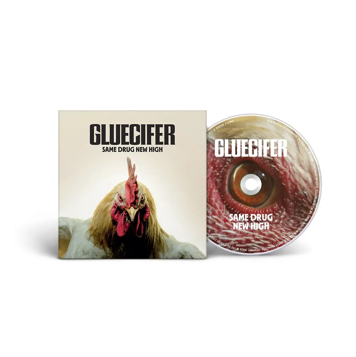 GLUECIFER · Same Drug New High | DIGIPAK CD (Hard Rock CDs) · Picture 2