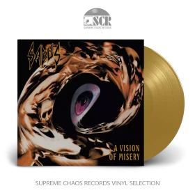 SADUS · A Vision Of Misery | GOLD LP (Thrash Metal Vinyl)