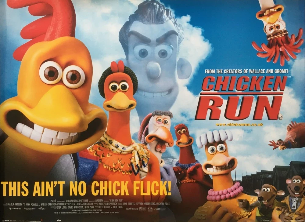 CHICKEN RUN · Film poster (FPO791) | POSTER ( Others)