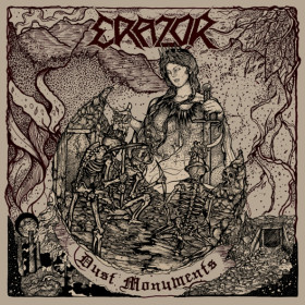 ERAZOR · Dust Monuments | BLACK  LP (Thrash Metal Vinyl) · Picture 1