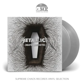 METALLICA · Death Magnetic | MAGNETIC SILVER 2LP (Thrash Metal Vinyl)