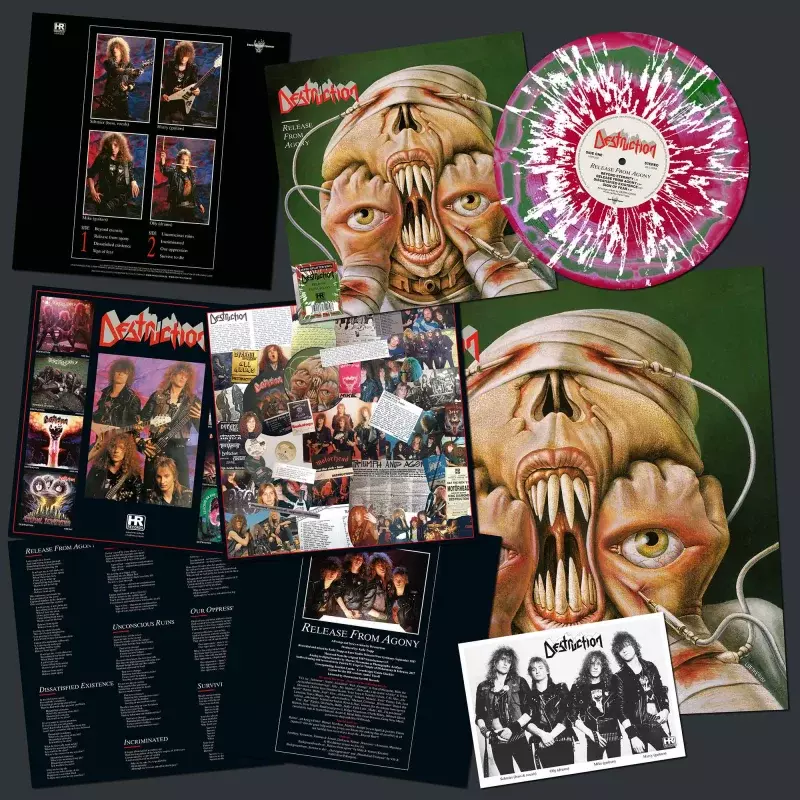 DESTRUCTION · Release from Agony | MIXED SPLATTER LP (Thrash Metal Vinyl) · Picture 2