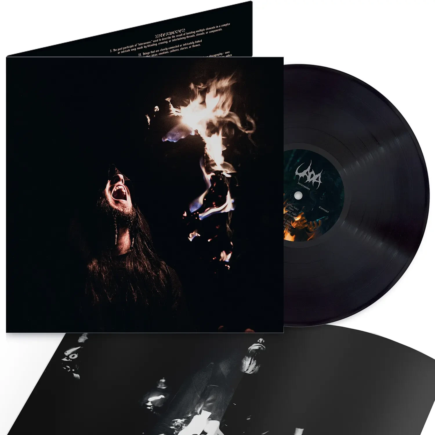 UADA · Interwoven | BLACK LP (Black Metal Vinyl) · Picture 3
