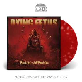 DYING FETUS · Reign Supreme | BLOODY RED LP (Death Metal Vinyl)