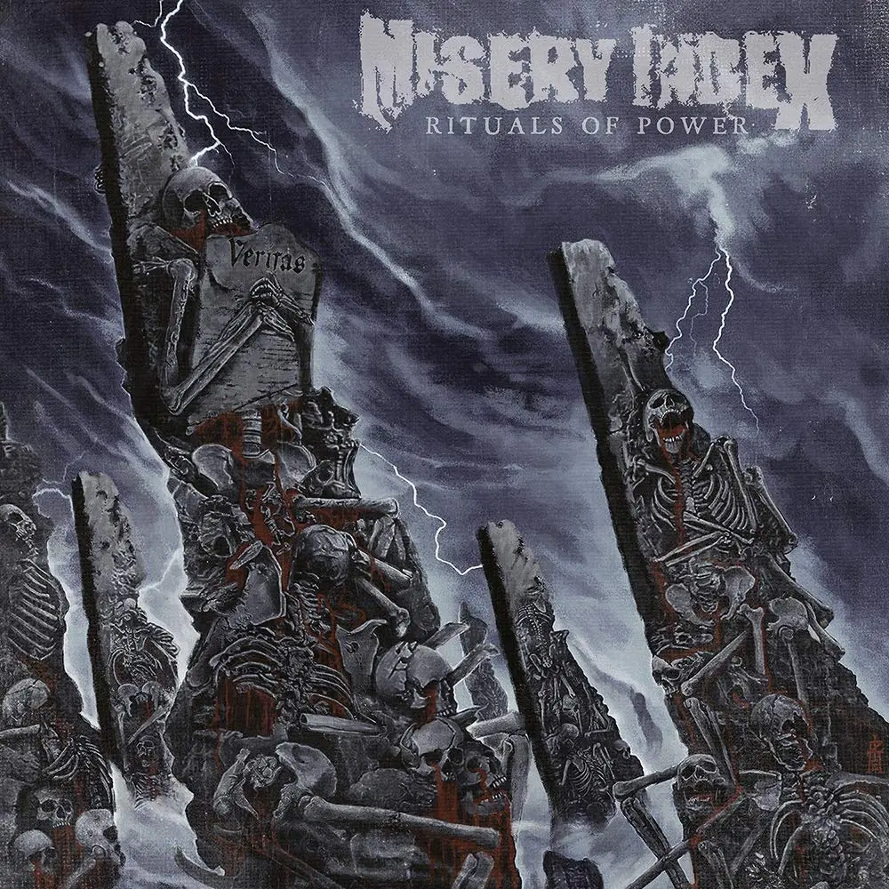 MISERY INDEX · Rituals Of Power | BLUE LP (Death Metal Vinyl) · Picture 1