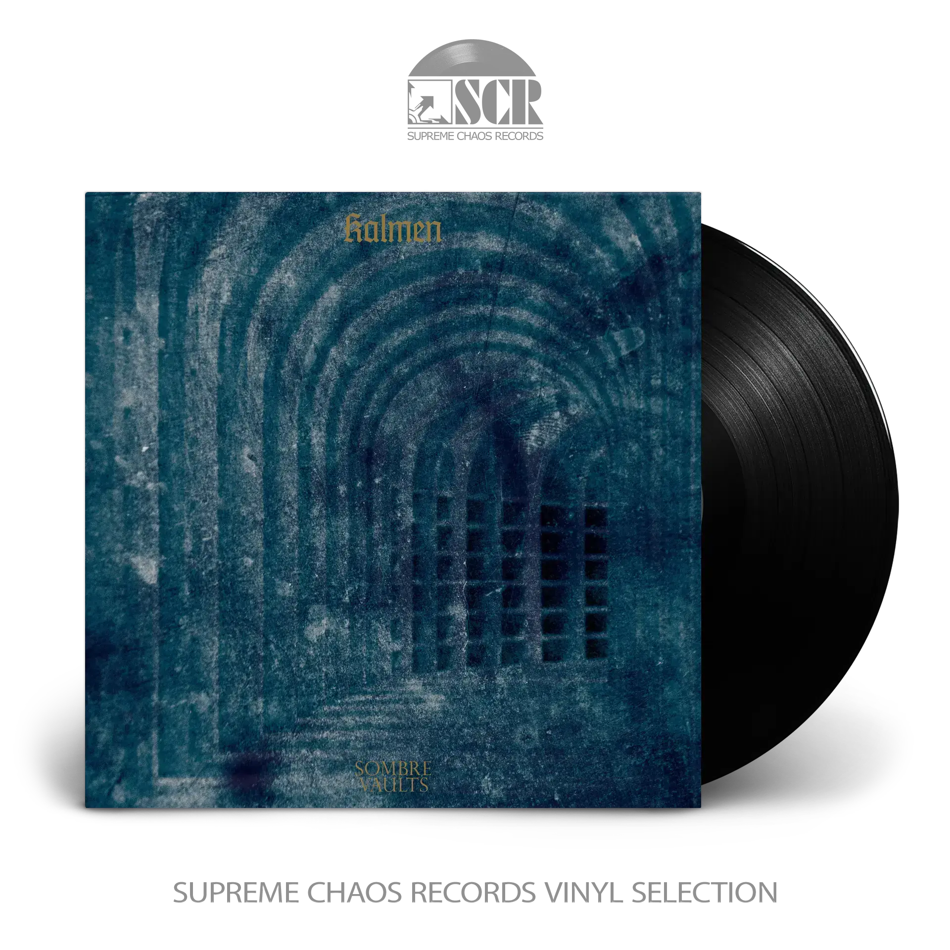 KALMEN - Sombre Vaults · BLACK LP (Black Metal/Doom Metal Vinyl)