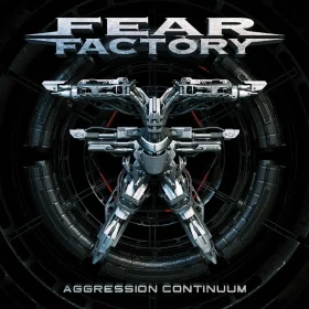FEAR FACTORY · Aggression Continuum | BLACK 2LP (Industrial Metal Vinyl) · Picture 1