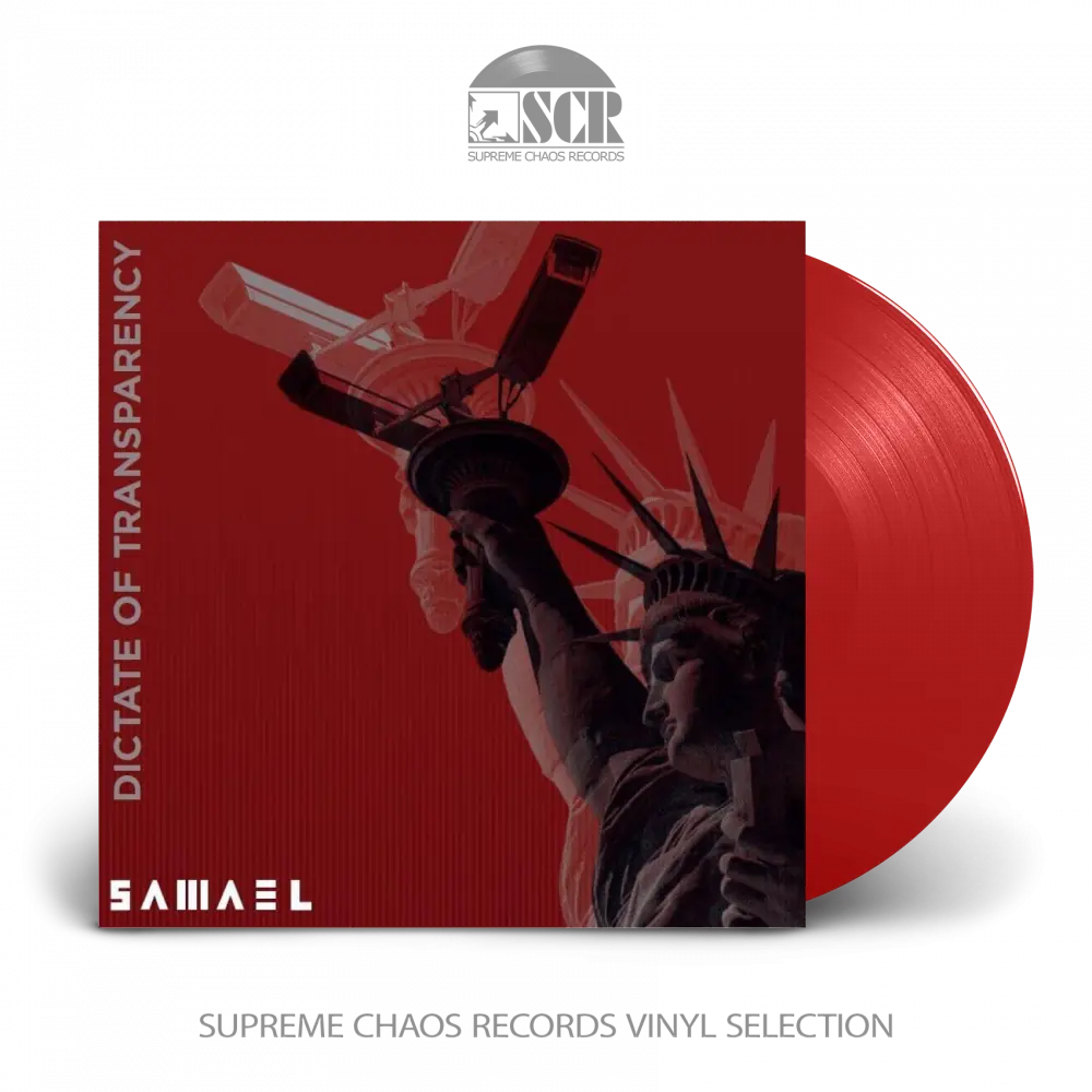 SAMAEL · Dictate of Transparency | RED 7" EP (Heavy Metal Vinyl)